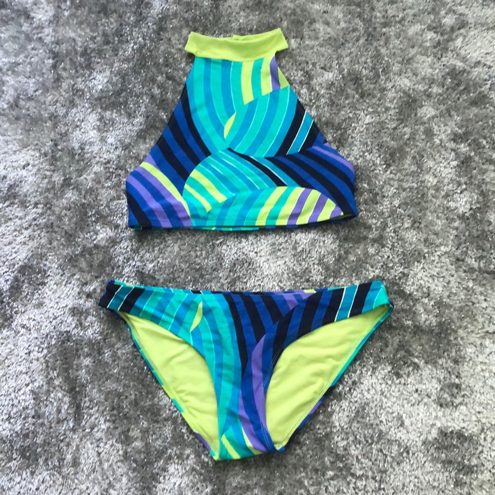 Aerie High Neck Bikini